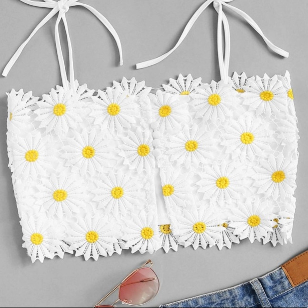 Daisy Cropped Top